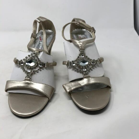 Lasonia Gold 2" Heals with Diamond like - Picture 2 of 7